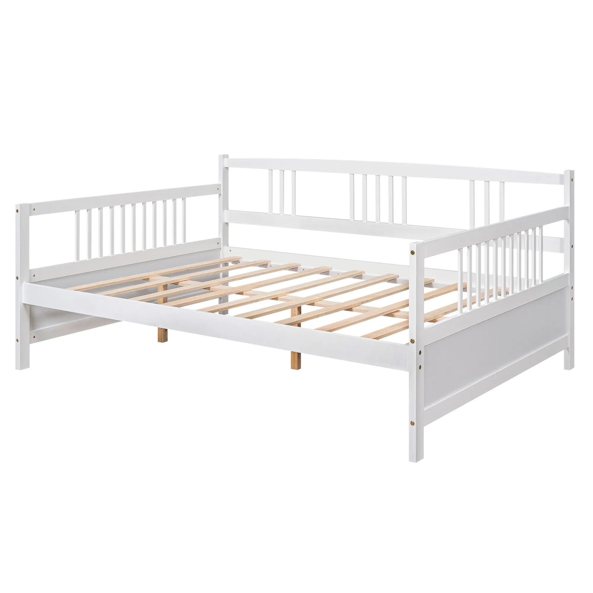 Merax Full Size Daybed with Support Legs