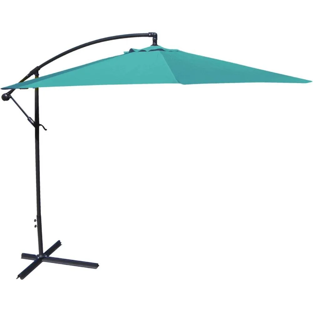 10-Ft Offset Cantilever Patio Umbrella with Canopy