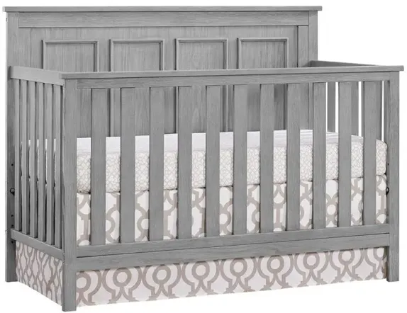 Oxford Baby Bennett 4 In 1 Convertible Crib Rustic Gray