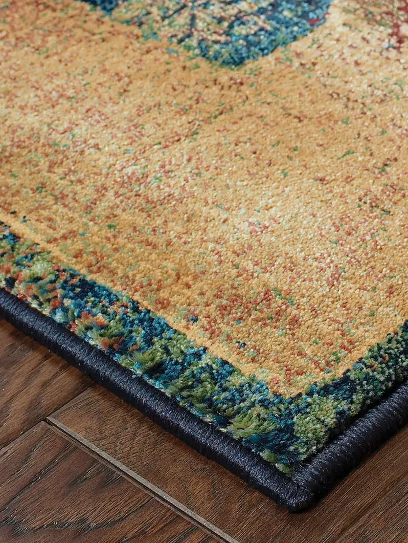 Kharma 6' Blue Rug