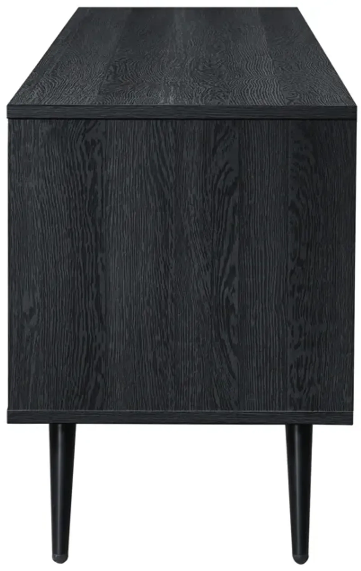 59 in. Wood TV Stand with 2 Storage Cabinets Fits TV's up to 65 in.