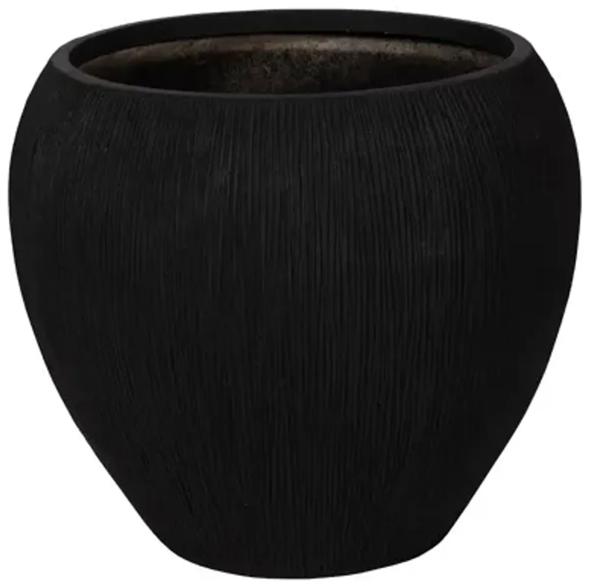 Filament Small Planter in Black