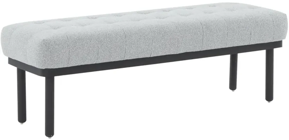 Olivia Boucle Bench