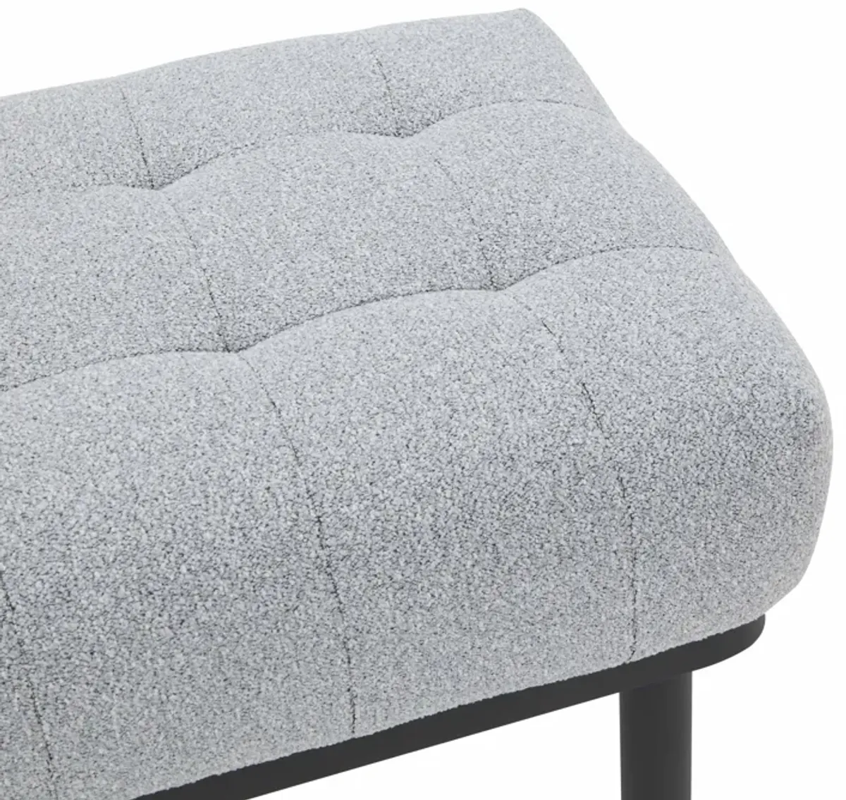 Olivia Boucle Bench