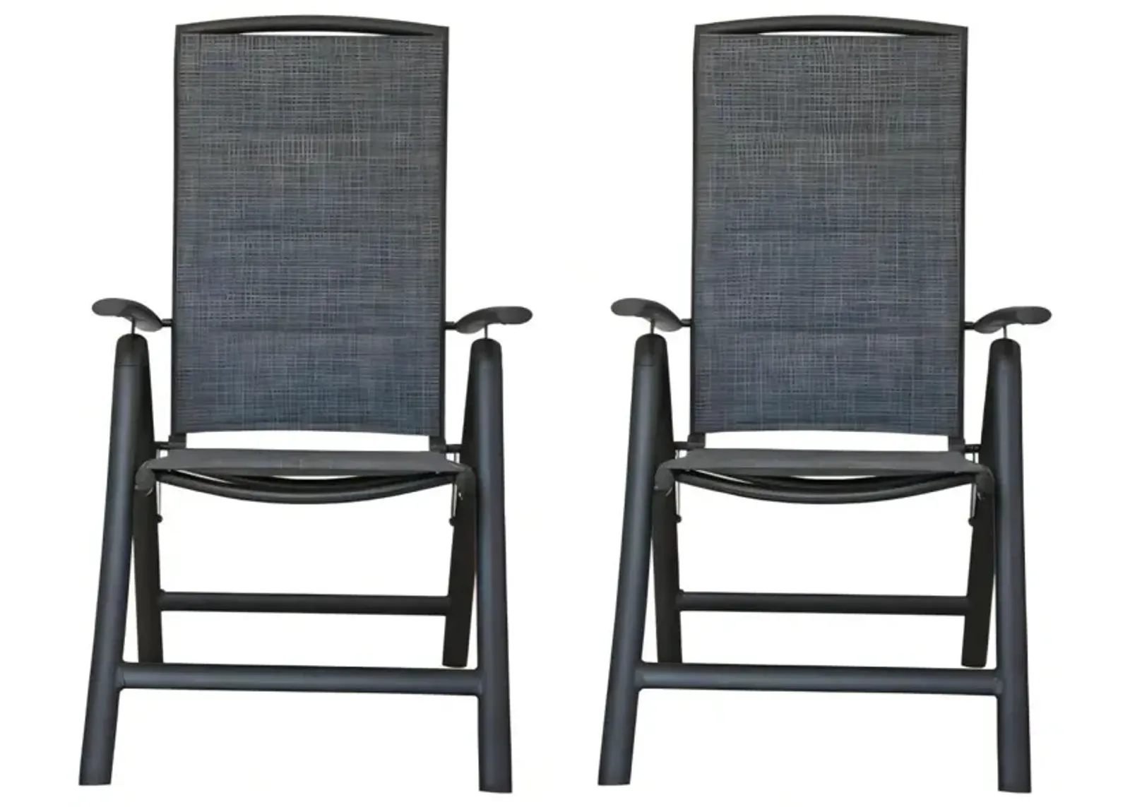 Outdoor Reclining Patio Chairs Set of 2