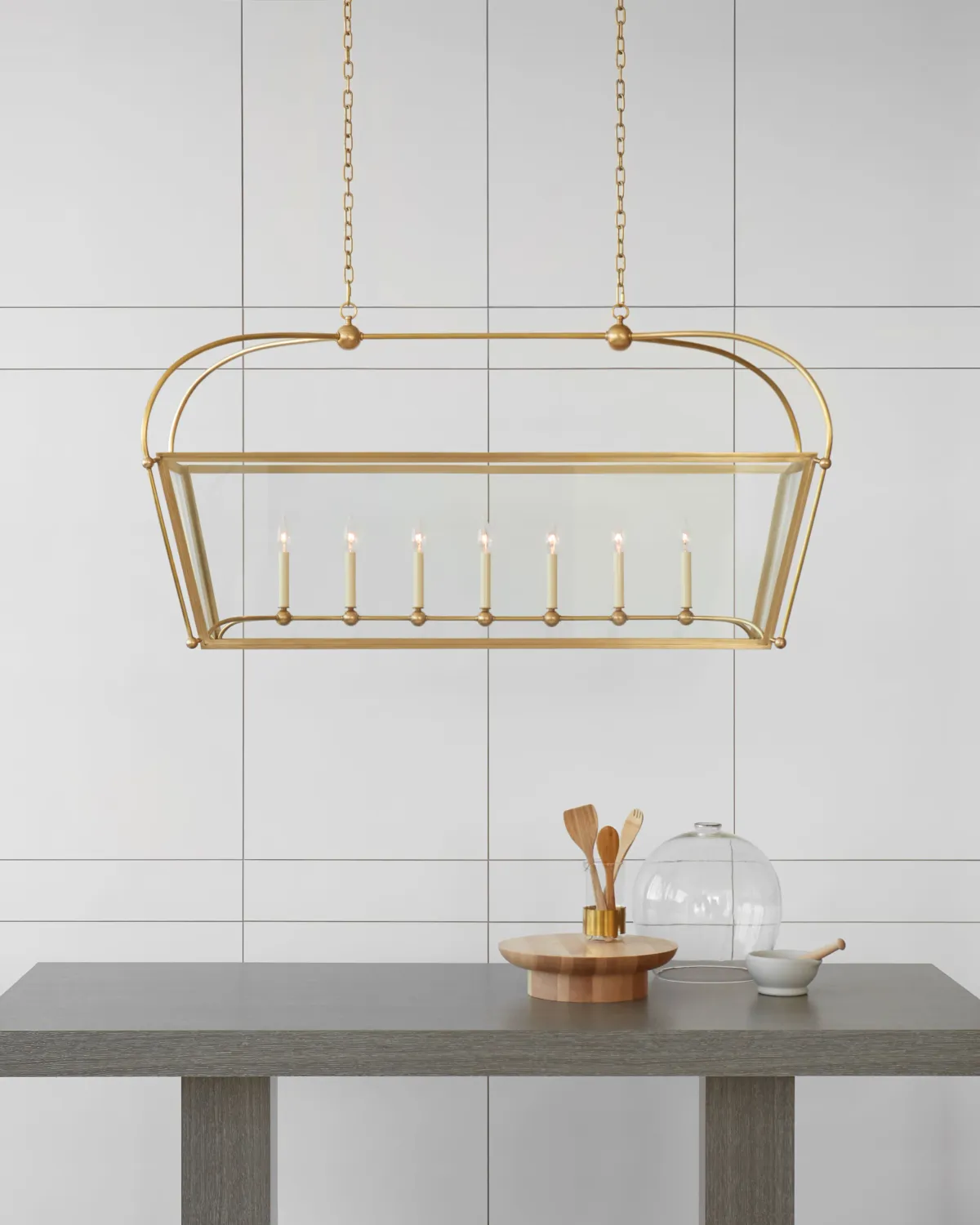 Riverside Large Linear Pendant