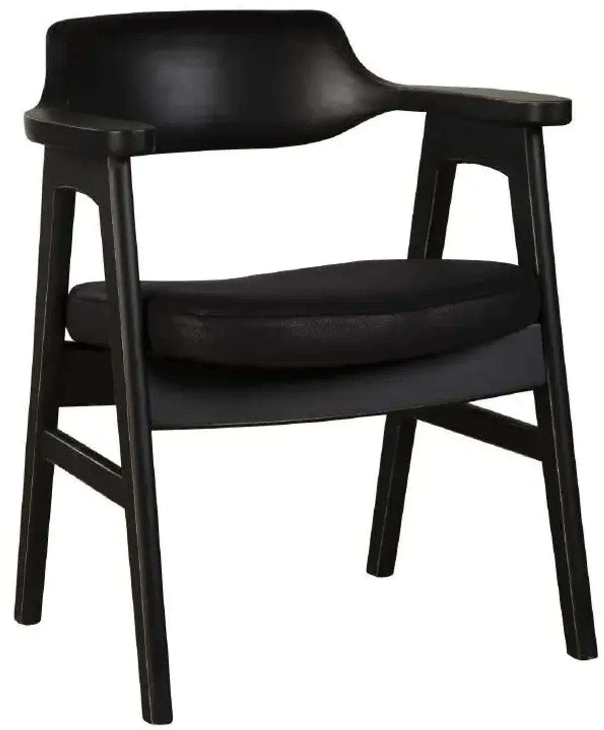 Wagner Black Arm Chair