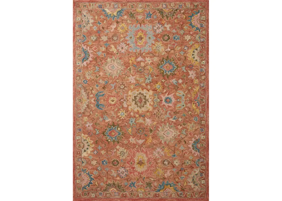 Padma PMA-05 Terracotta / Multi 8''6" x 12' Rug by