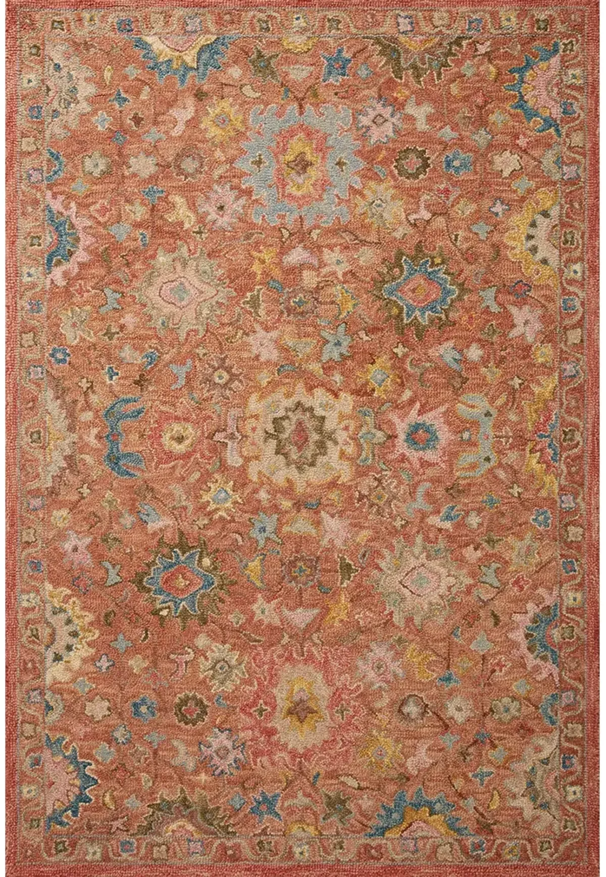 Padma PMA-05 Terracotta / Multi 8''6" x 12' Rug by