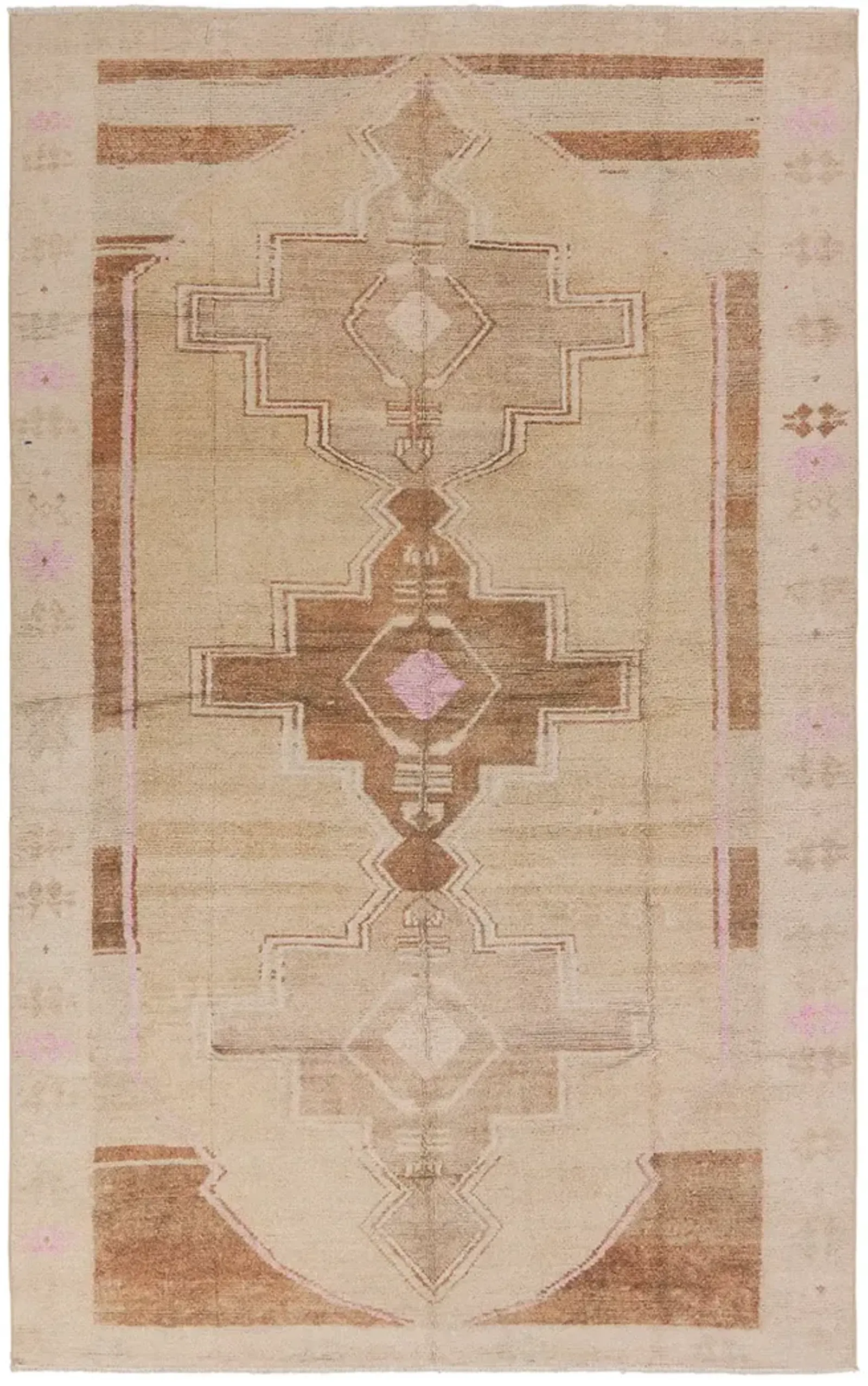 Boheme Parian Tan/Taupe 2'6" x 8' Runner Rug