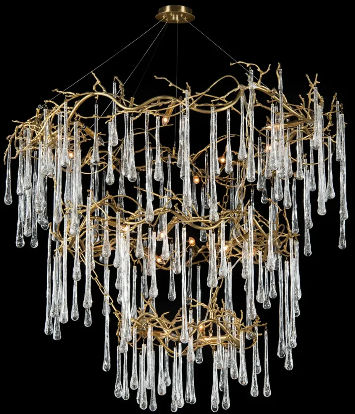Twenty-light 3-tier Chandelier