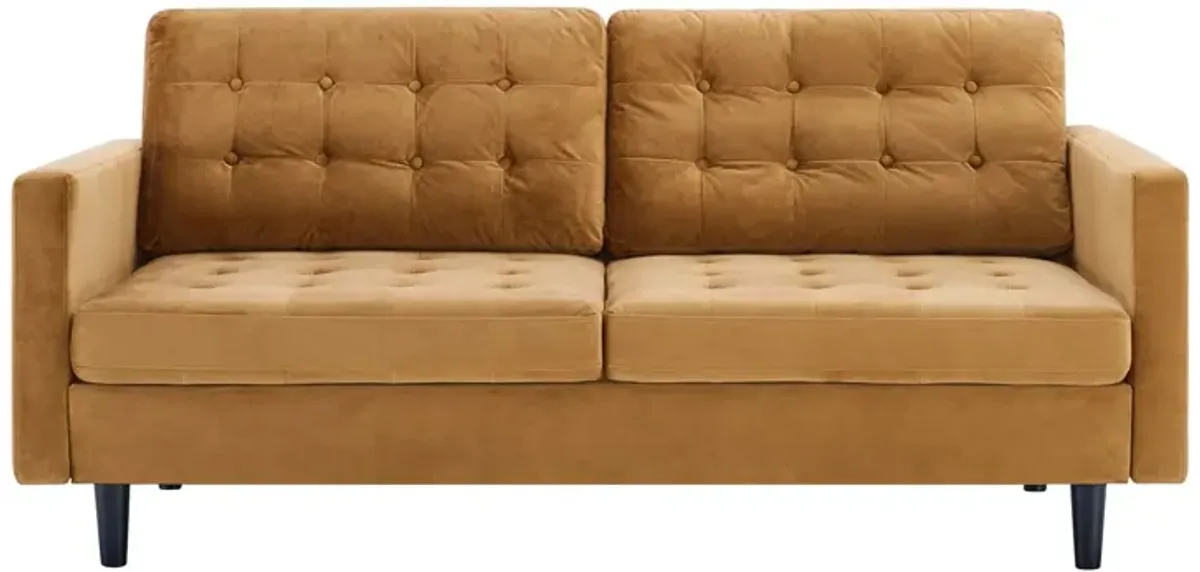 Exalt Tufted Performance Velvet Sofa