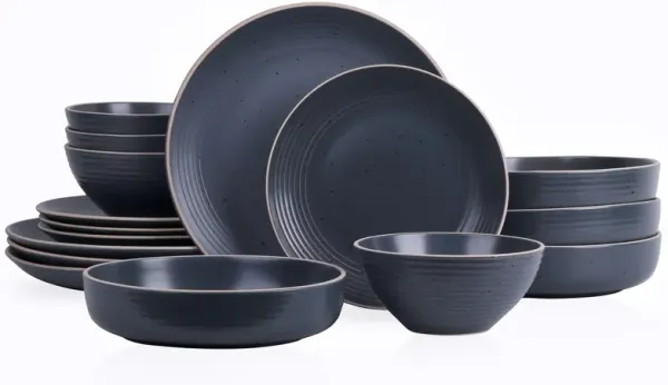 Stone Lain Lauren Stoneware 16 Piece Dinnerware Set