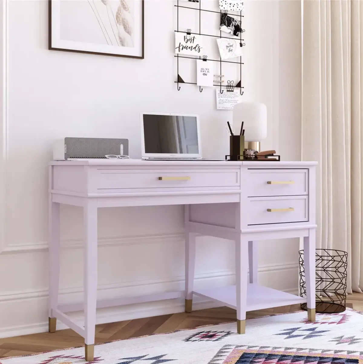 Westerleigh Lift-Top Computer Desk