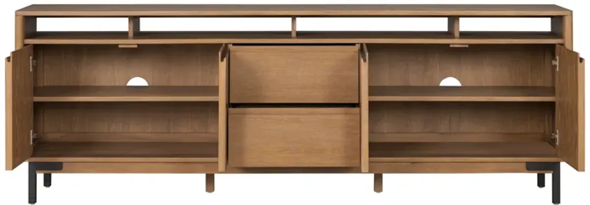 Millwork Brown Large Entertainment Base
