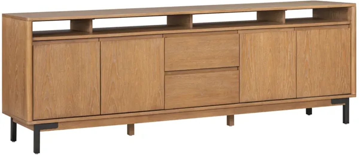 Millwork Brown Large Entertainment Base