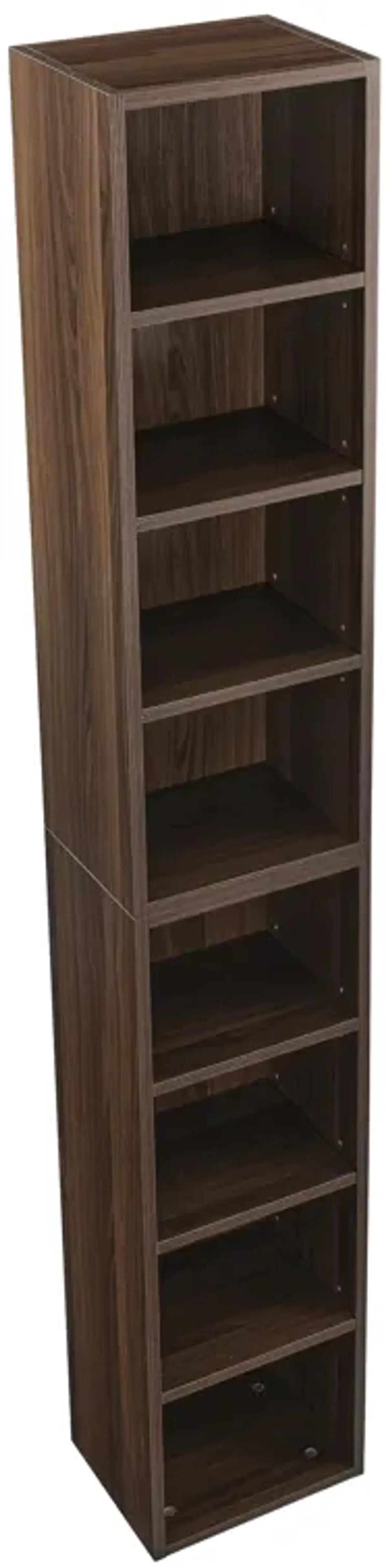 70.9 in.Tall Wood 4-Shelf Standard Bookcase with Shelves (Set of 2)