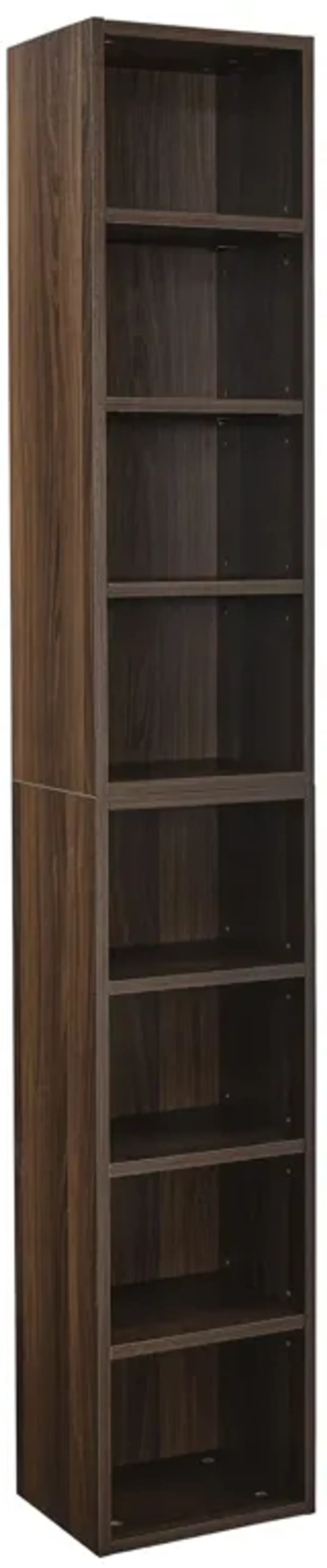 70.9 in.Tall Wood 4-Shelf Standard Bookcase with Shelves (Set of 2)