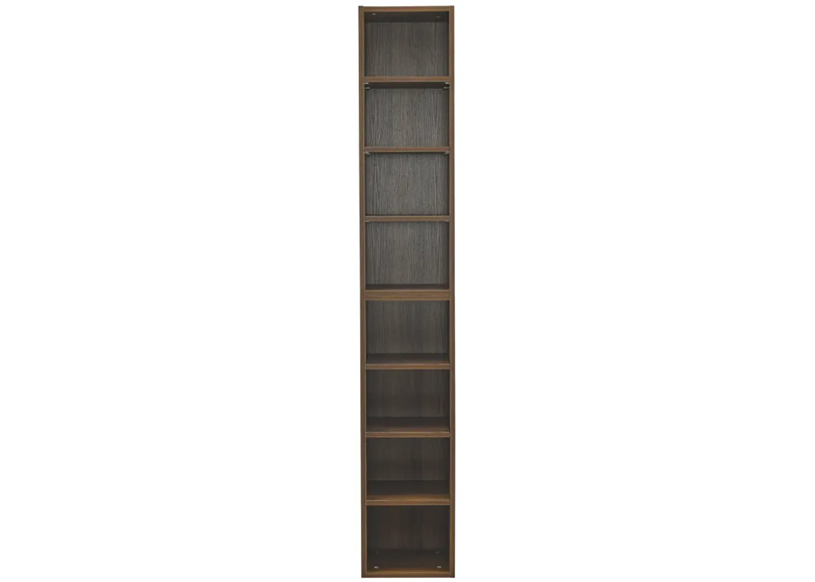 70.9 in.Tall Wood 4-Shelf Standard Bookcase with Shelves (Set of 2)