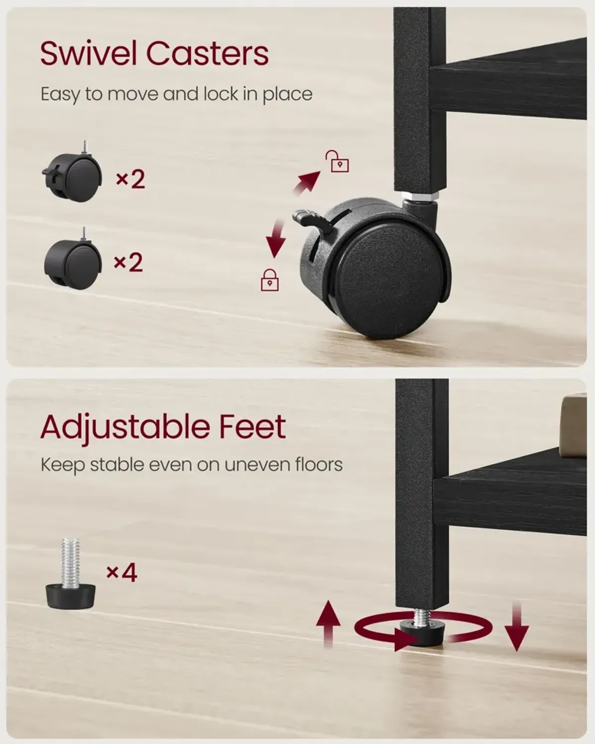 4-Drawer File Cabinet for Versatile Office Storage and Organization