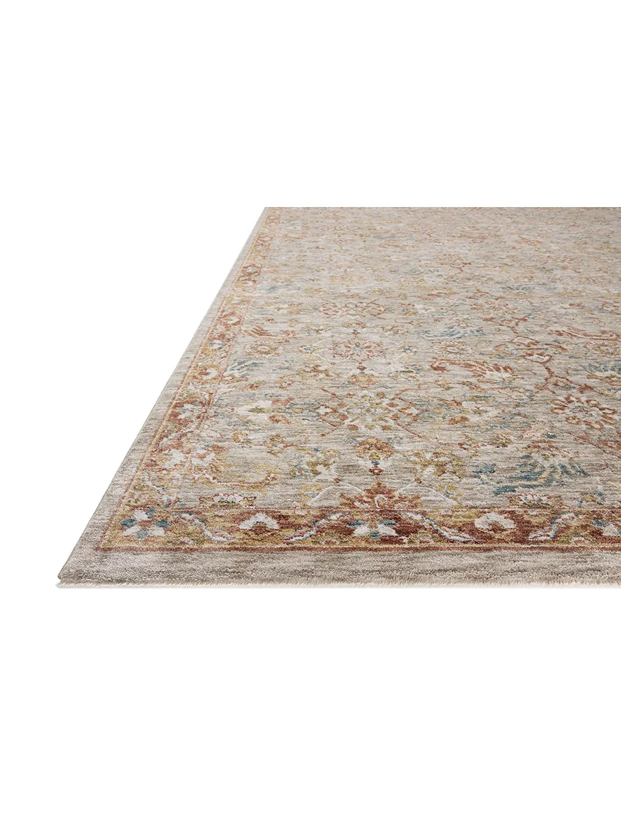 Gaia Natural/Multi 2'6" x 10'0" Runner Rug