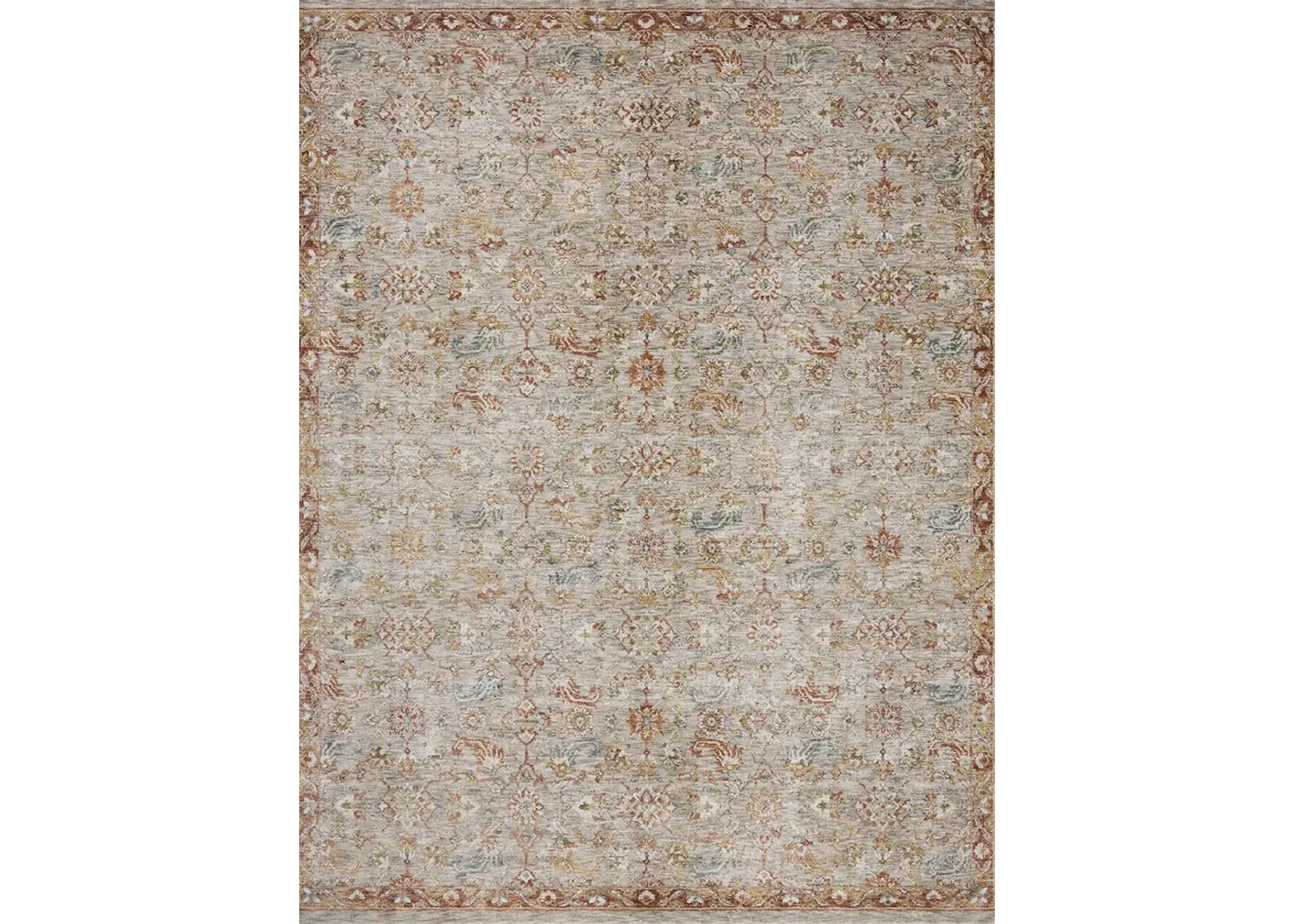 Gaia Natural/Multi 2'6" x 10'0" Runner Rug