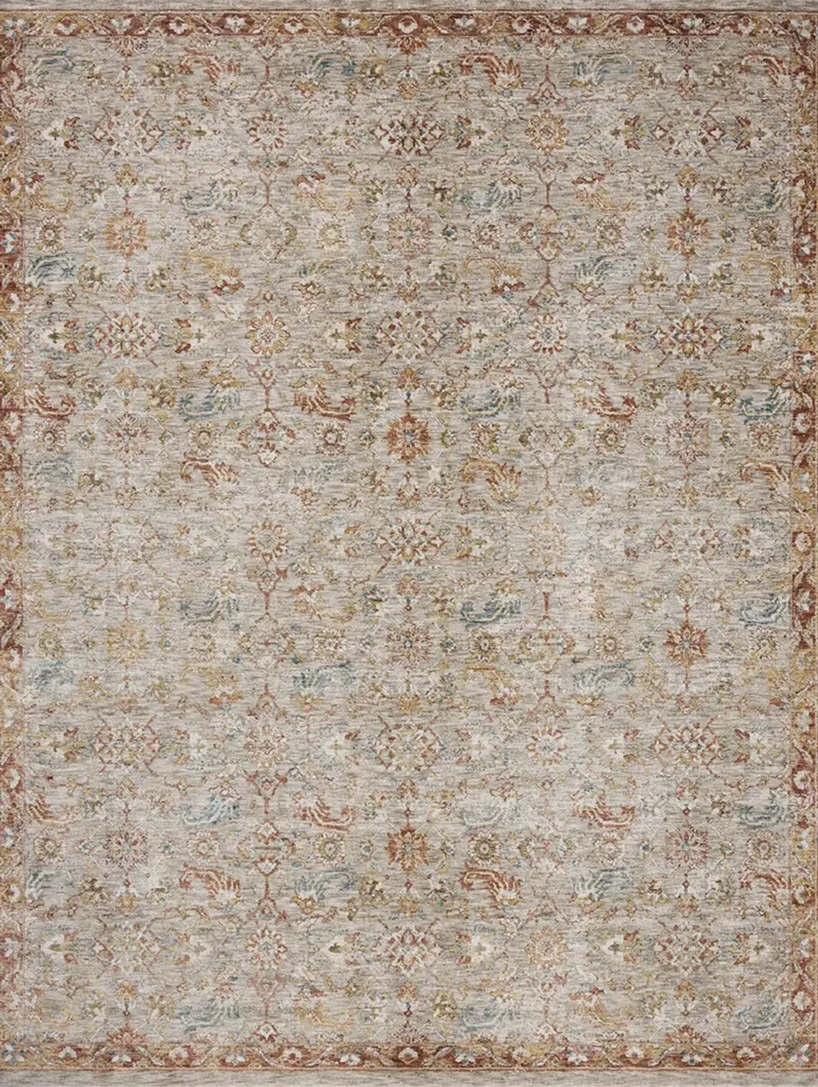 Gaia Natural/Multi 2'6" x 10'0" Runner Rug