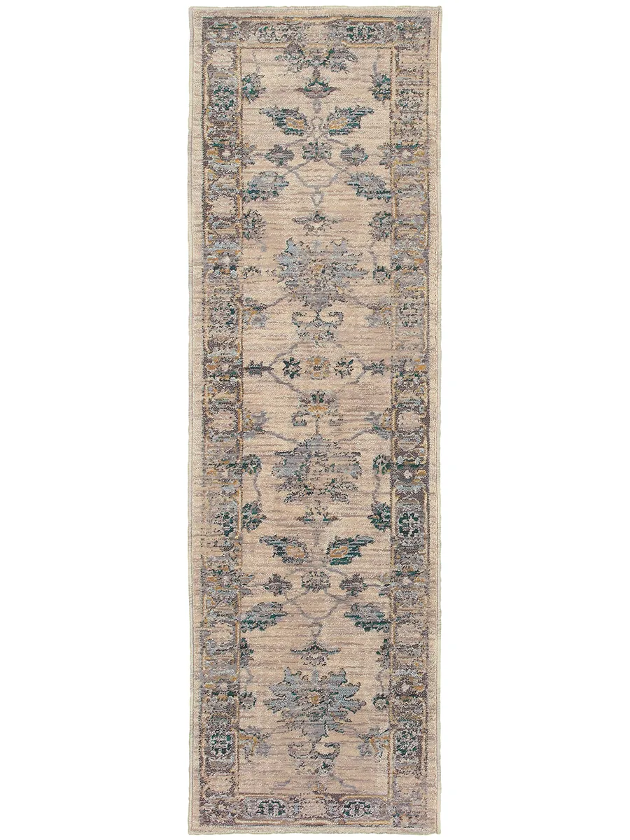 Sedona 2'3" x 7'6" Ivory Rug