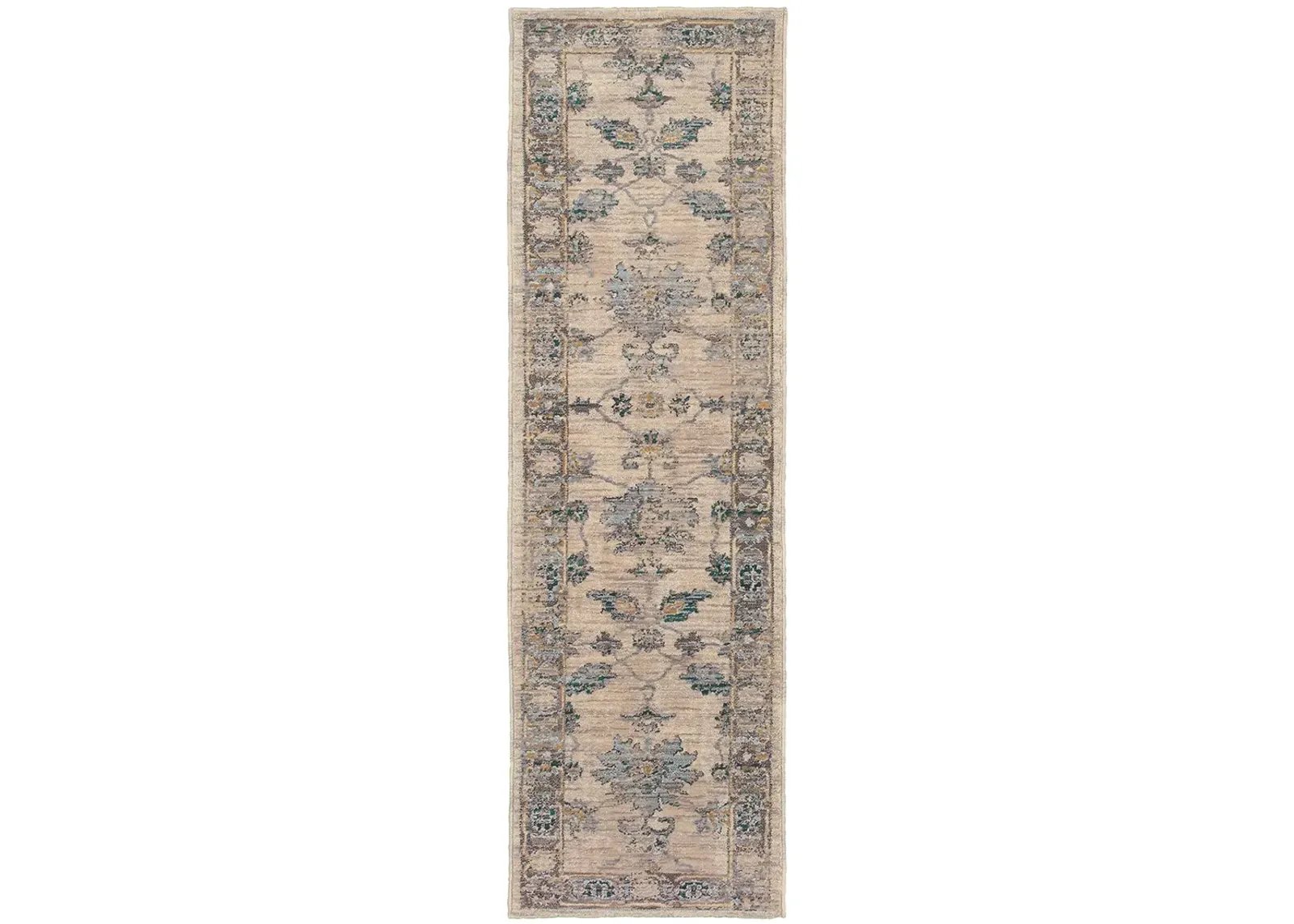 Sedona 2'3" x 7'6" Ivory Rug