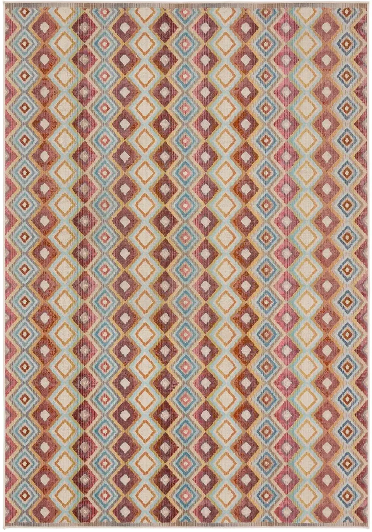 Bequest Manor Multicolor 4' x 6' Rug