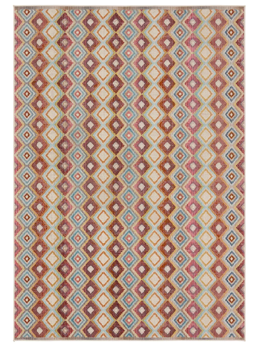 Bequest Manor Multicolor 4' x 6' Rug