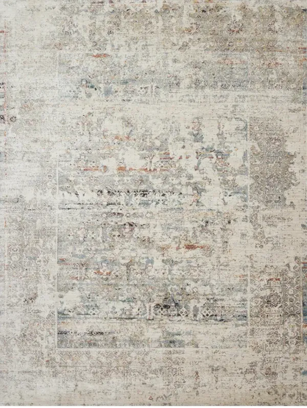 Javari JV01 Ivory/Granite 6'7" x 9'4" Rug