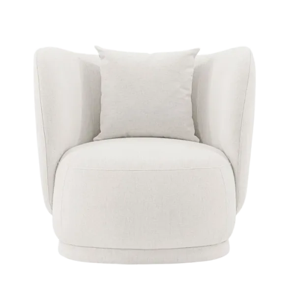Siri Cream Accent Chairs (Set of 2)