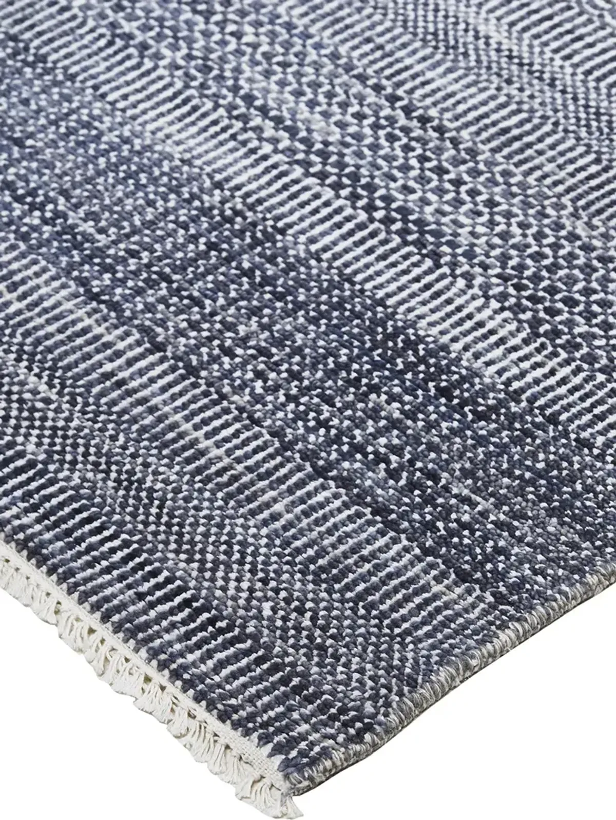 Janson I6062 Blue/Gray 2'6" x 12' Rug