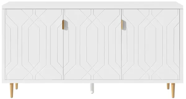 Merax Contemporary Storage Sideboard Cabinet TV Stand