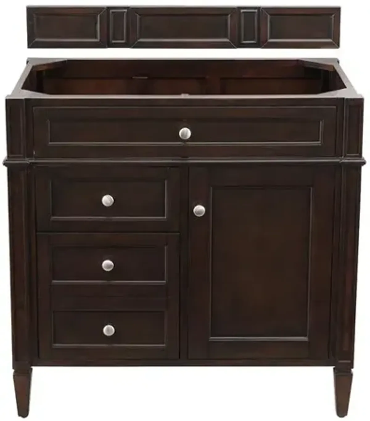 James Martin Vanities Brittany 36 Burnished Mahogany Single Vanity