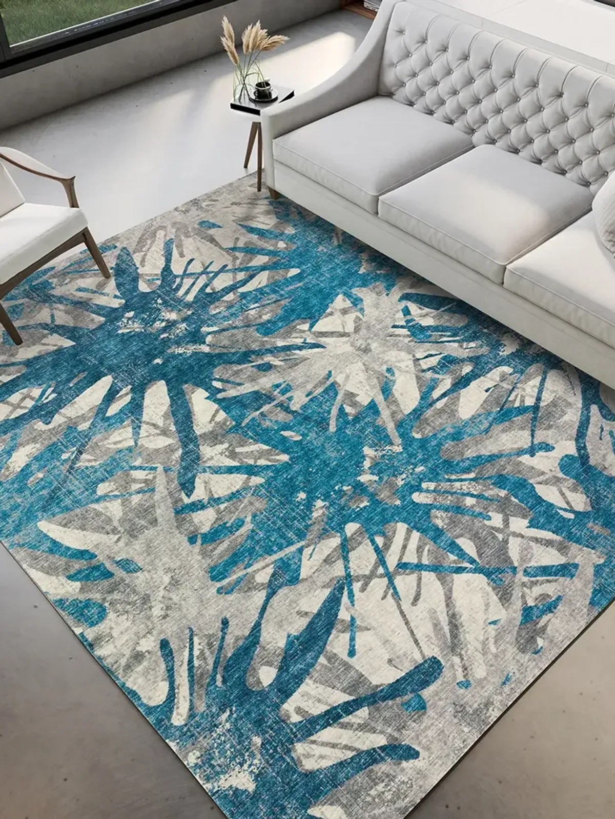 Brisbane BR6 Cobalt 5' x 7'6" Rug