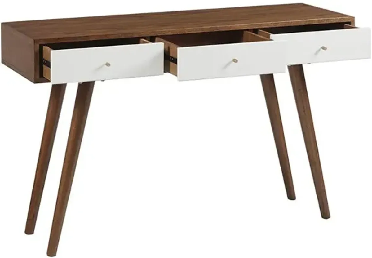 Belen Kox 3-Drawer Writing Desk, Belen Kox