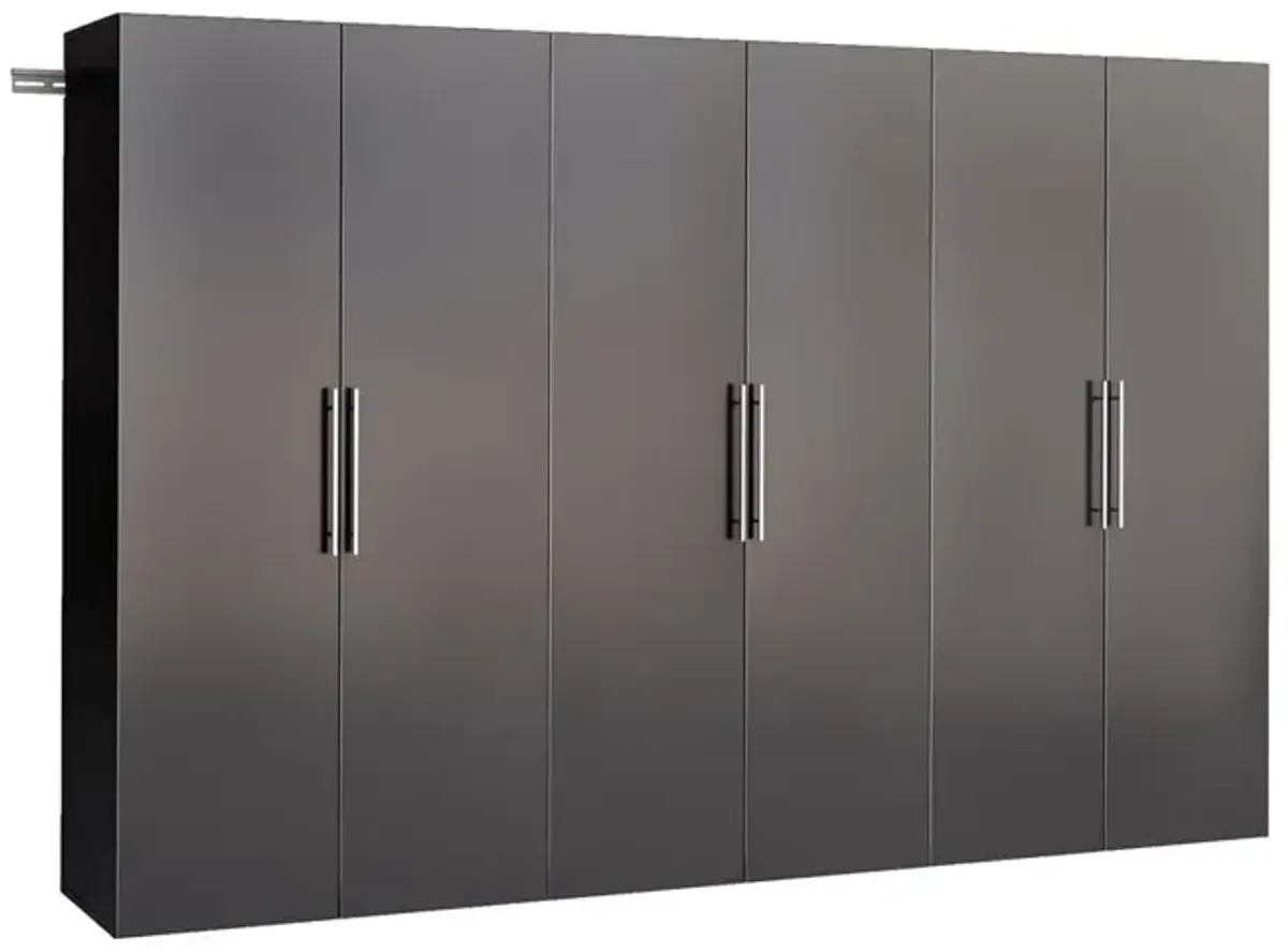 Prepac Black HangUps 108 Storage Cabinet Set E - 3pc