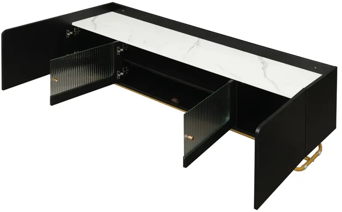 Merax Contemporary Entertainment Center TV Stand