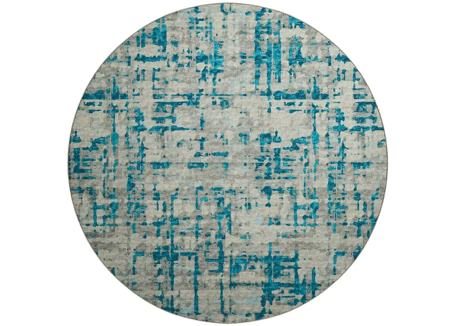 Brisbane BR5 Teal 8' Rug