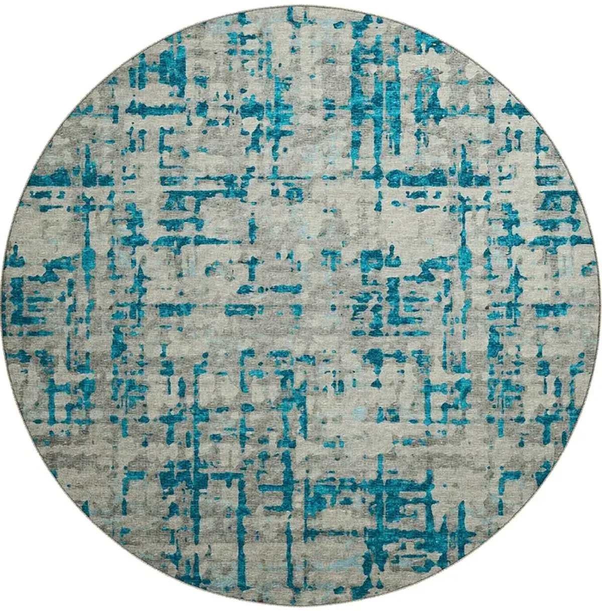 Brisbane BR5 Teal 8' Rug