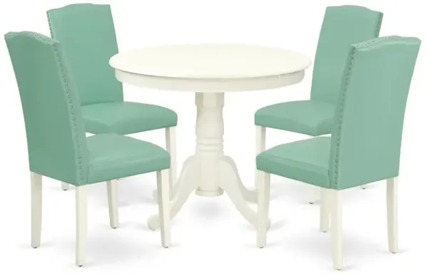 Dining Room Set Linen White