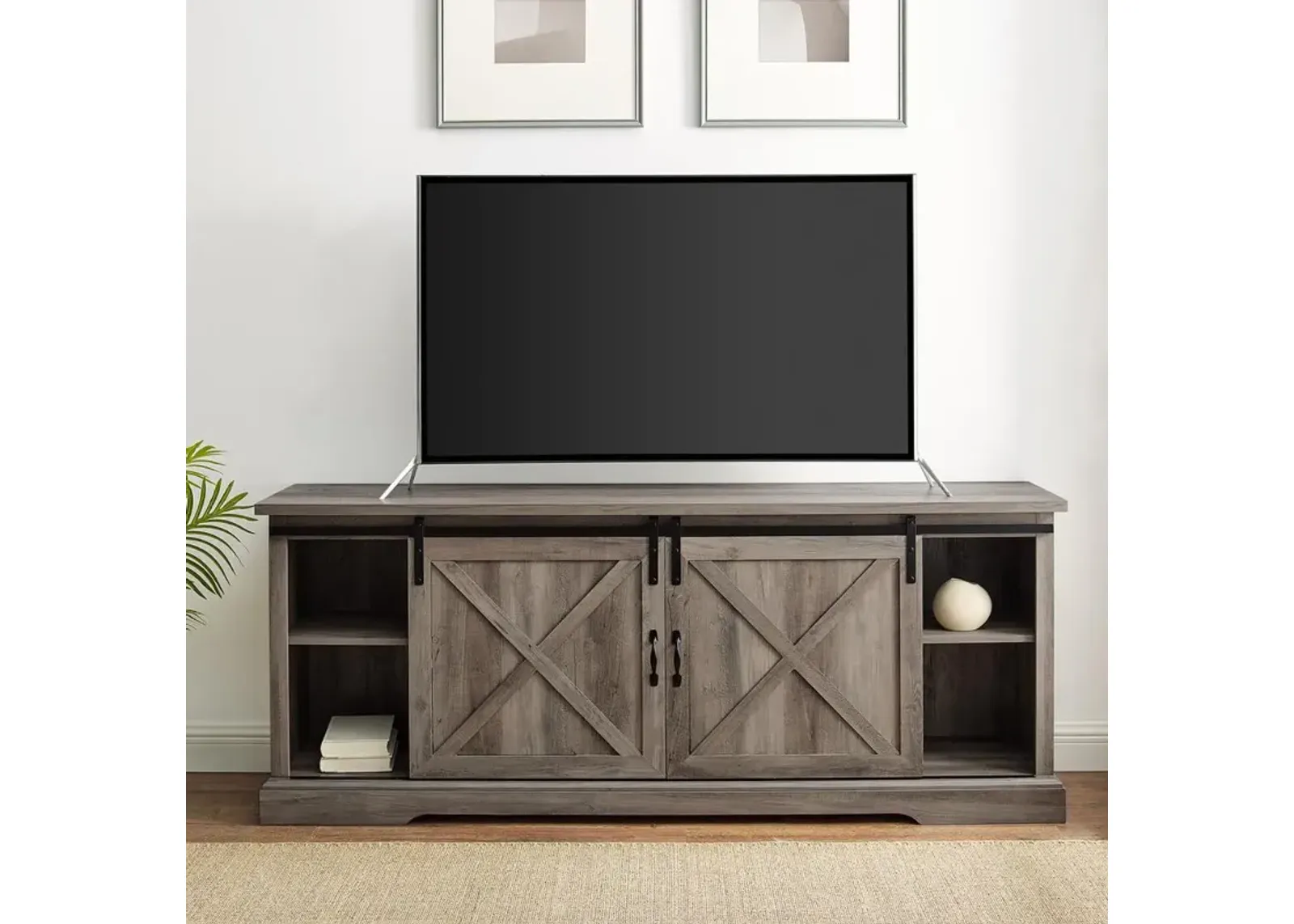 Belen Kox Charming Farmhouse TV Stand - Cottage , Belen Kox