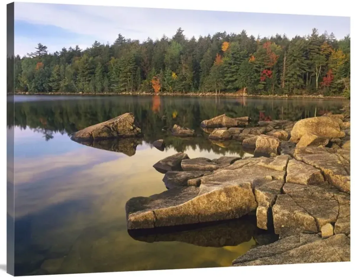 Eagle Lake, Acadia National Park, Maine-Canvas Art-40x30