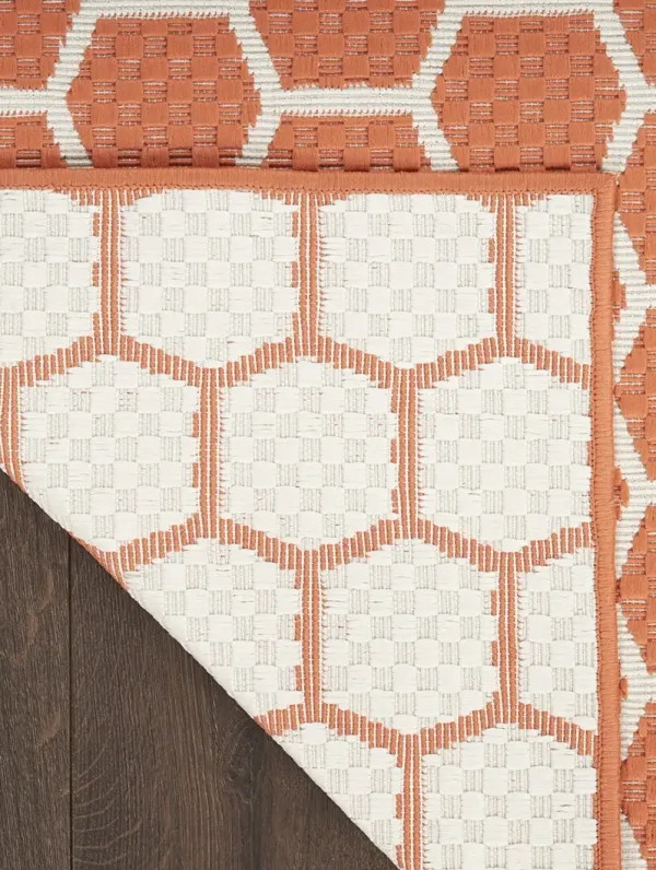 Twist Reversible TWS01 Coral 9' x 12' Rug