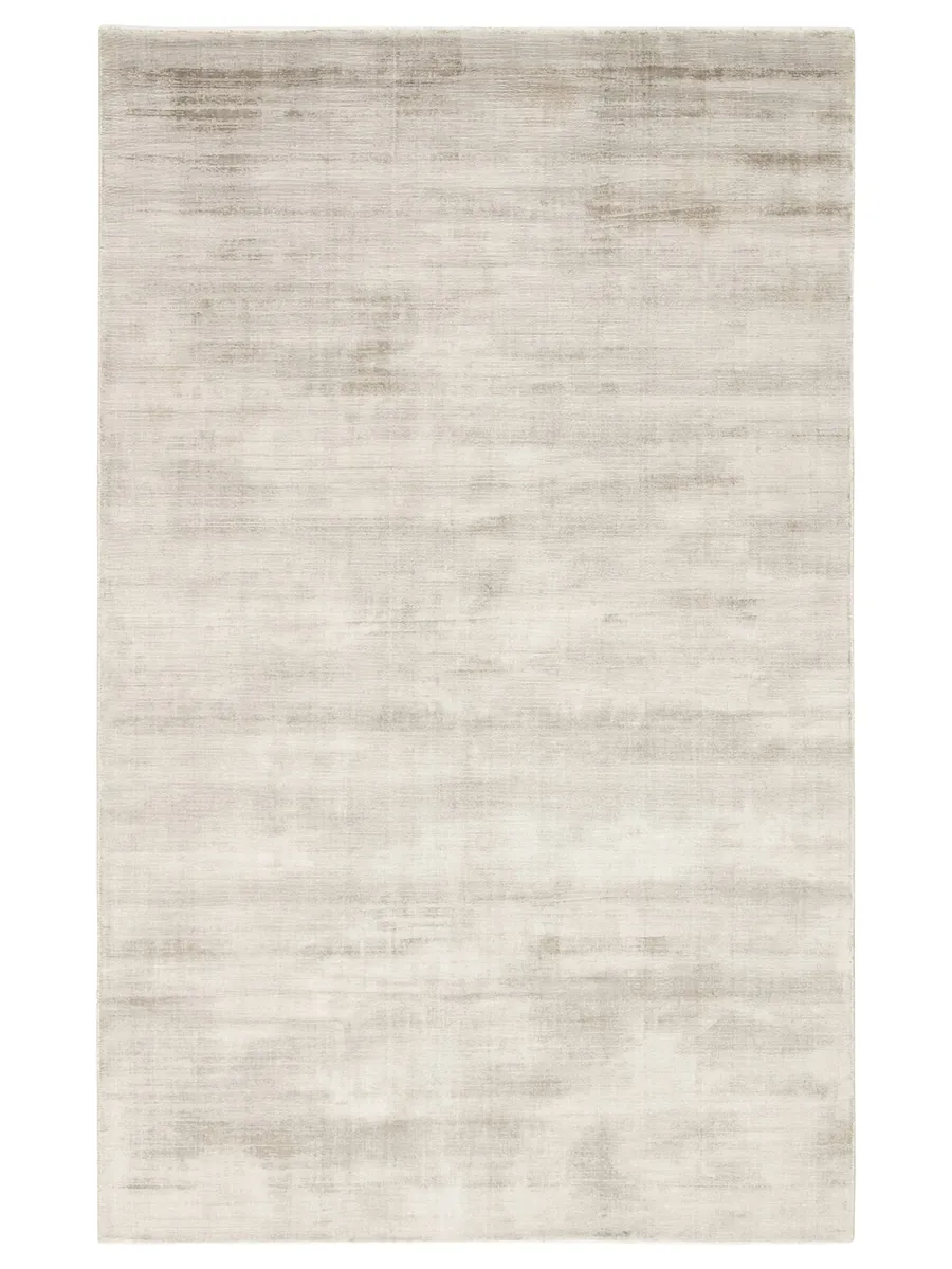 Yasmin Yasmin White 3' x 12' Runner Rug