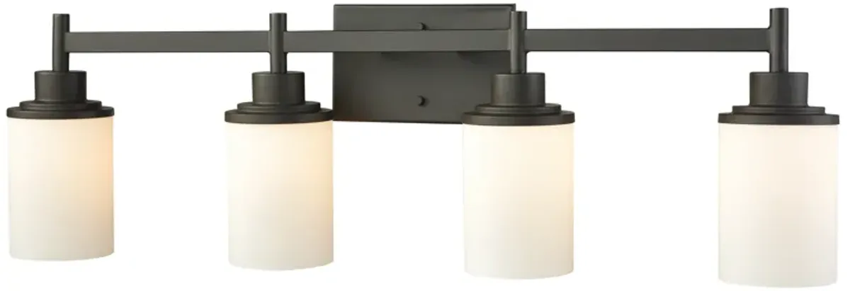 Belmar 31'' Wide 4-Light Bronze Vanity Light