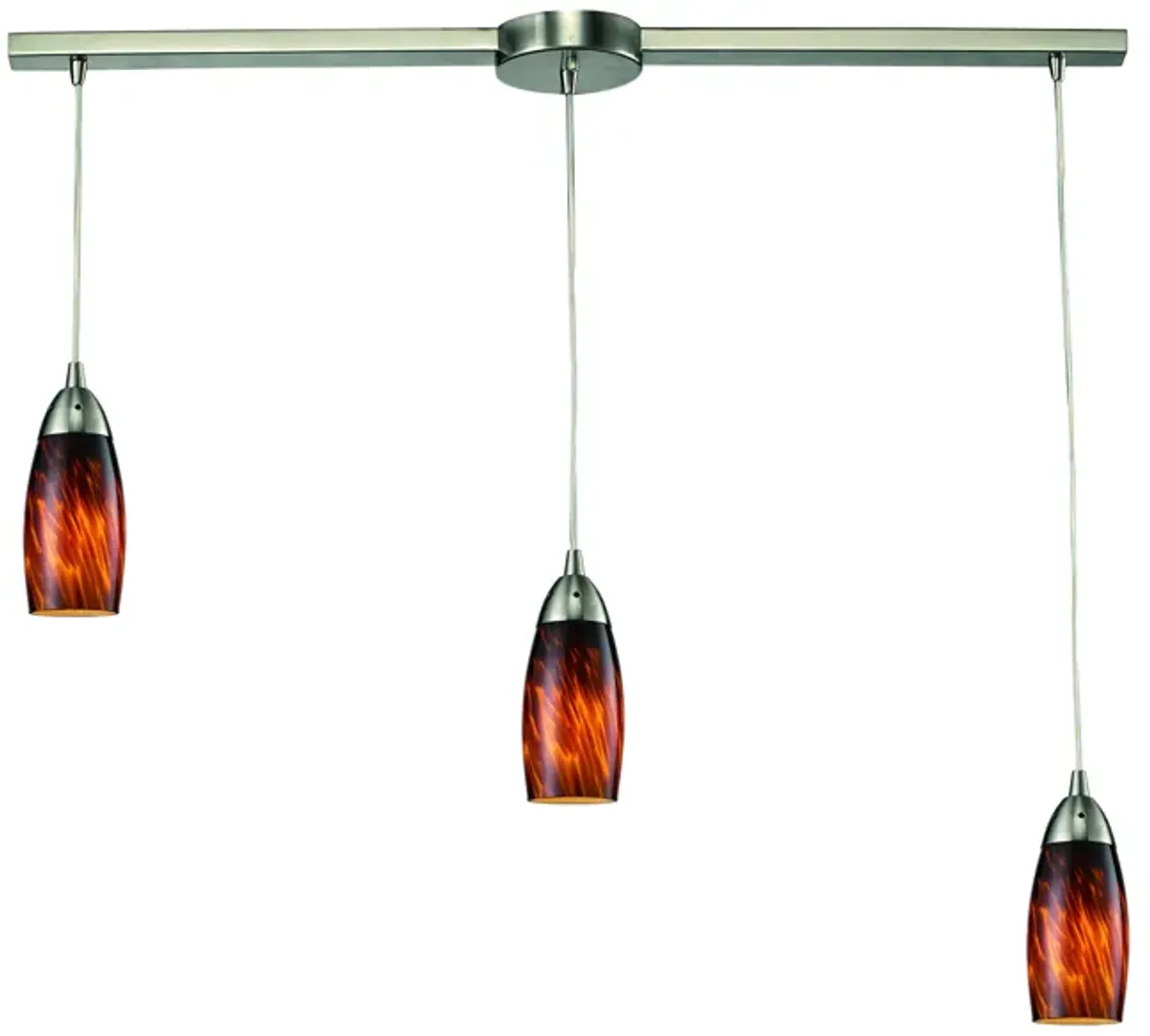 Milan Espresso Slim Linear Mini Pendant