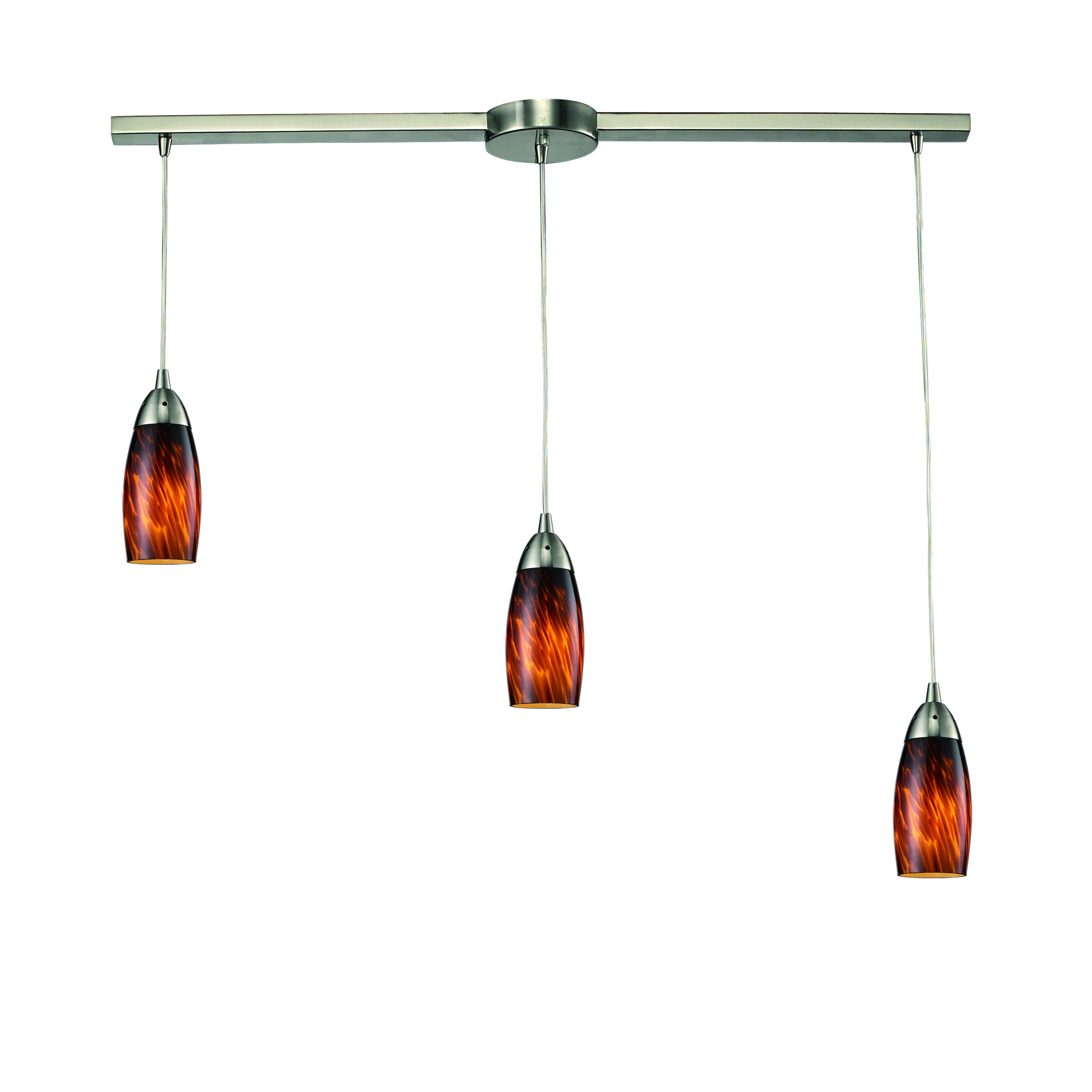 Milan Espresso Slim Linear Mini Pendant